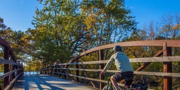 Libertyville's Independence Grove Forest Preserve hosts a summer concert series every Tuesday from June 11 to August 6, featuring tribute bands, reggae, rock 'n' roll, and blues acts. Enjoy music under the stars by a stunning 129-acre lake.